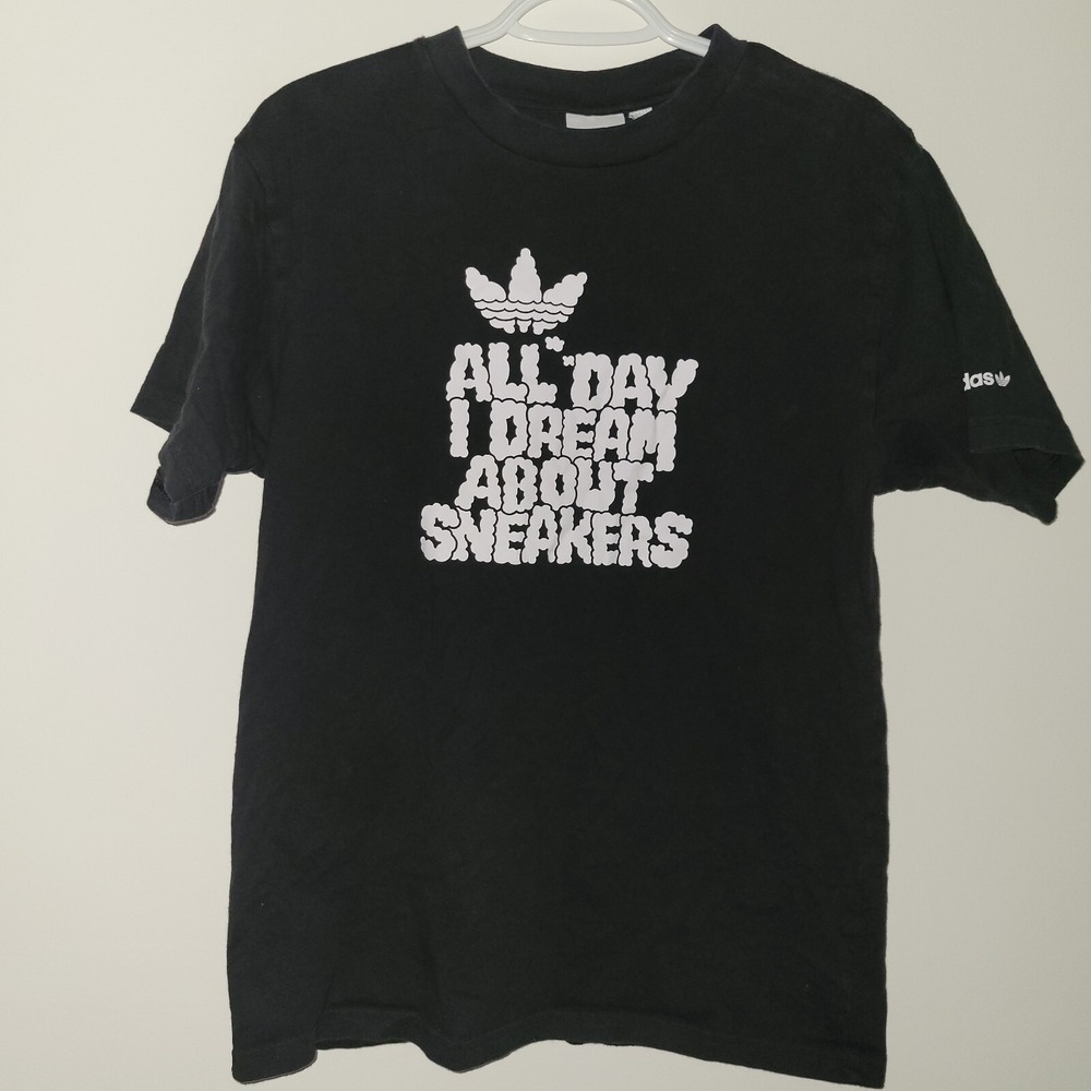 Adidas All Day I Dream About Sneakers Short Sleeve T-Shirt Men's Size Medium